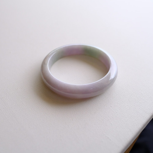 翡翠バングル 57.8mm『FUJIKASUMI』99568 | Jadeite Bangle | 翡翠専門