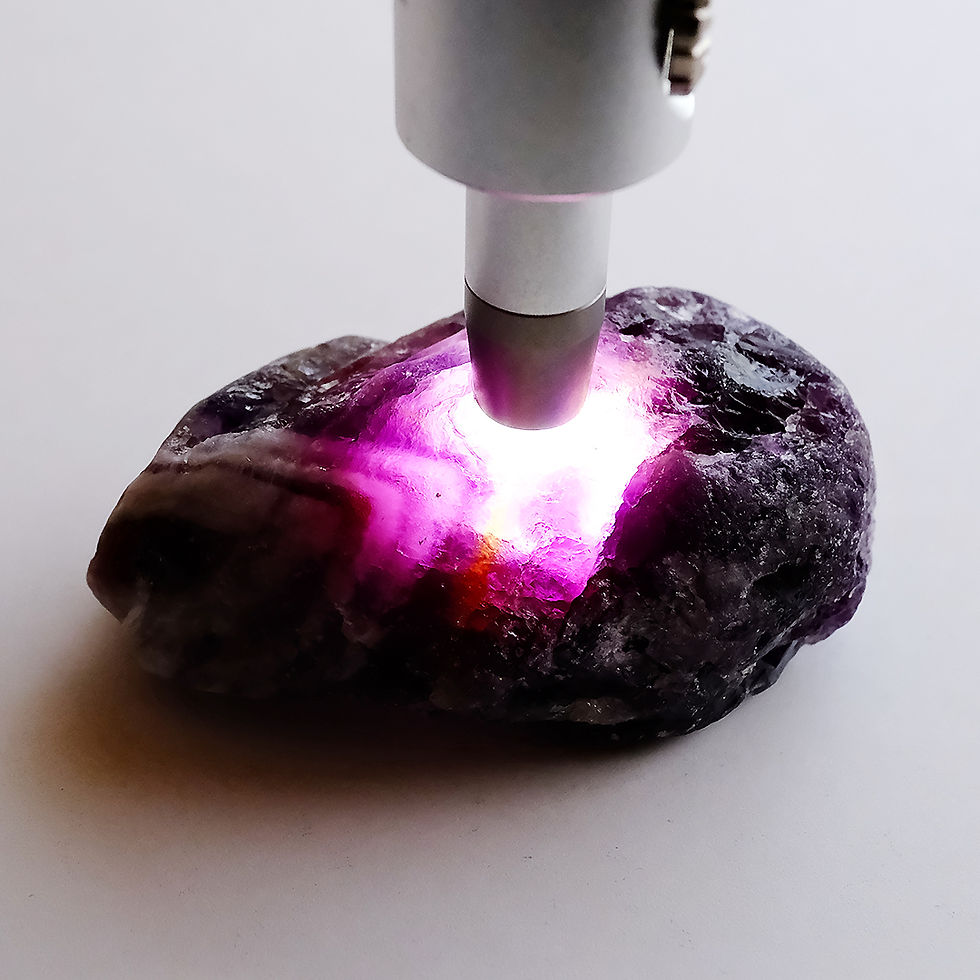 Thumbnail: さざれし工房作品 紫水晶石笛『紫音』mg-1325