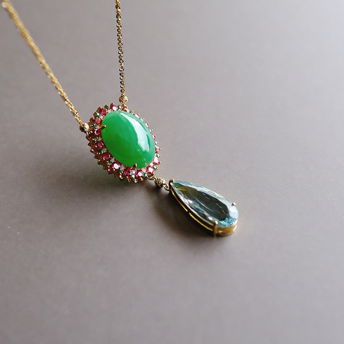 翡翠ネックレス 【SCENIC】95374/2901 | 翡翠専門店 ジョイテック