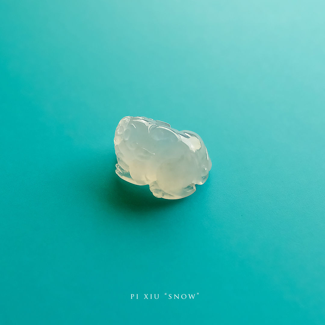 翡翠彫刻 【PI XIU SNOW】95352