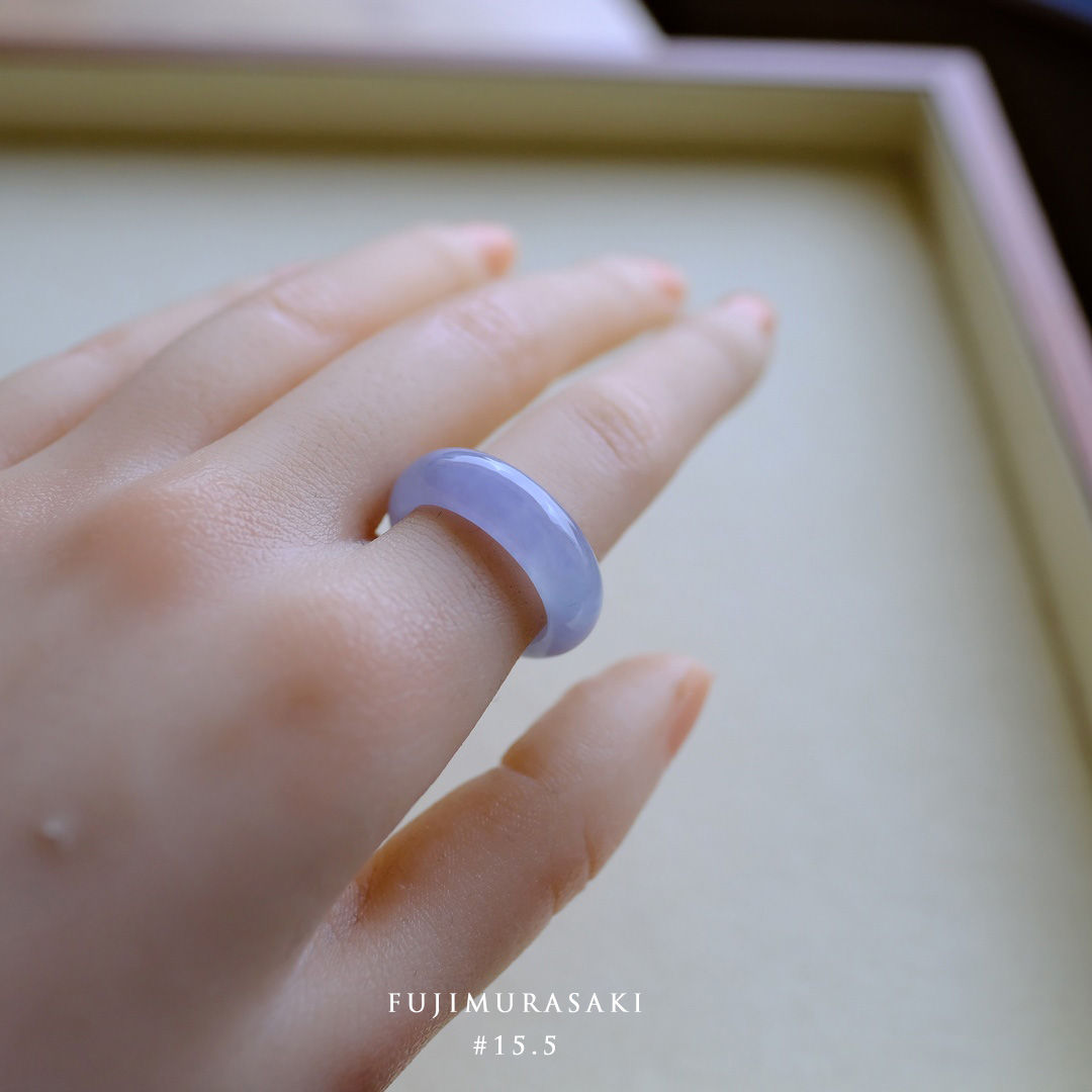 翡翠リング『FUJIMURASAKI』#15.5 99646
