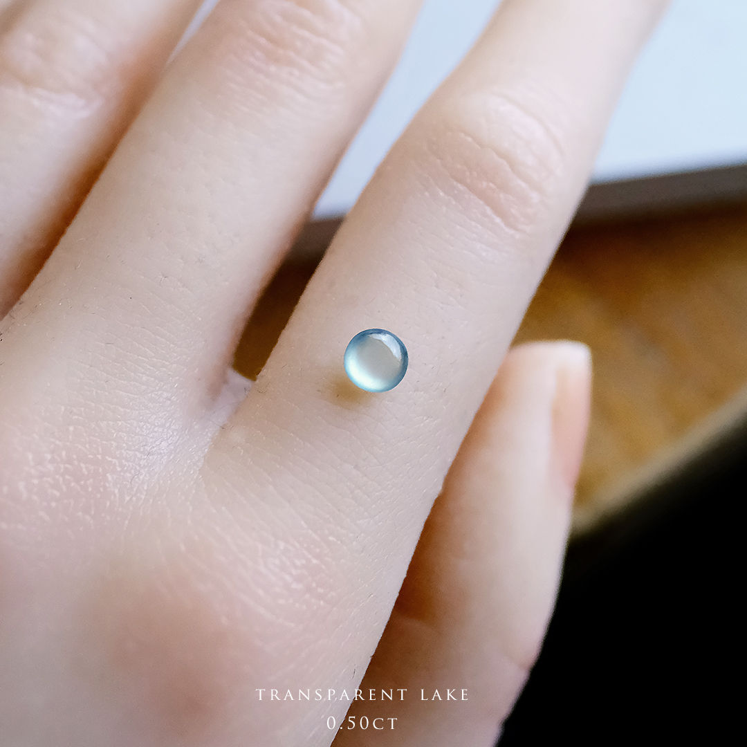 翡翠ルース『TRANSPARENT LAKE』0.50ct 98775