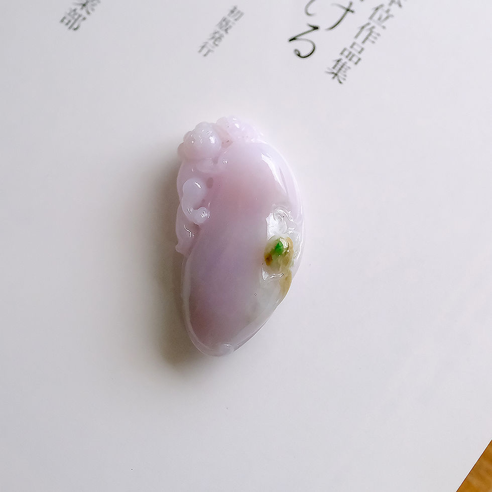 翡翠彫刻『FLOURISHING』98428 | 翡翠専門店 ジョイテック