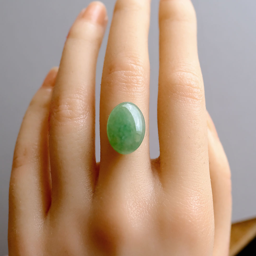 Thumbnail: 翡翠ルース【OCHA】10.7ct  97684