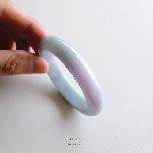 翡翠バングル 『SHIKI』 54.8mm 98168 | 翡翠専門店 ジョイテック