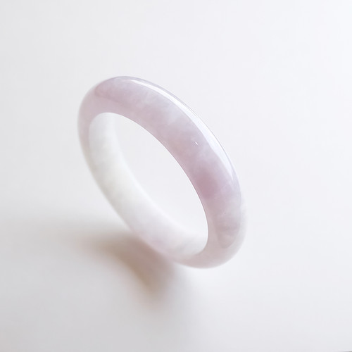 翡翠バングル 翡翠バングル『PINK LAVENDER FIELD』 98076 | 翡翠専門店