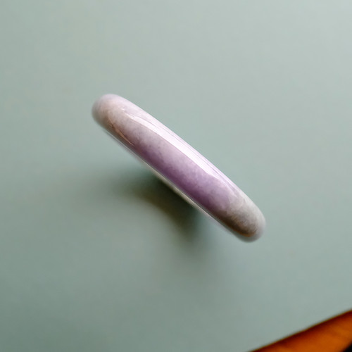 翡翠バングル 57.0mm『LAVENDER FIELD』98717 | 翡翠専門店 ジョイテック
