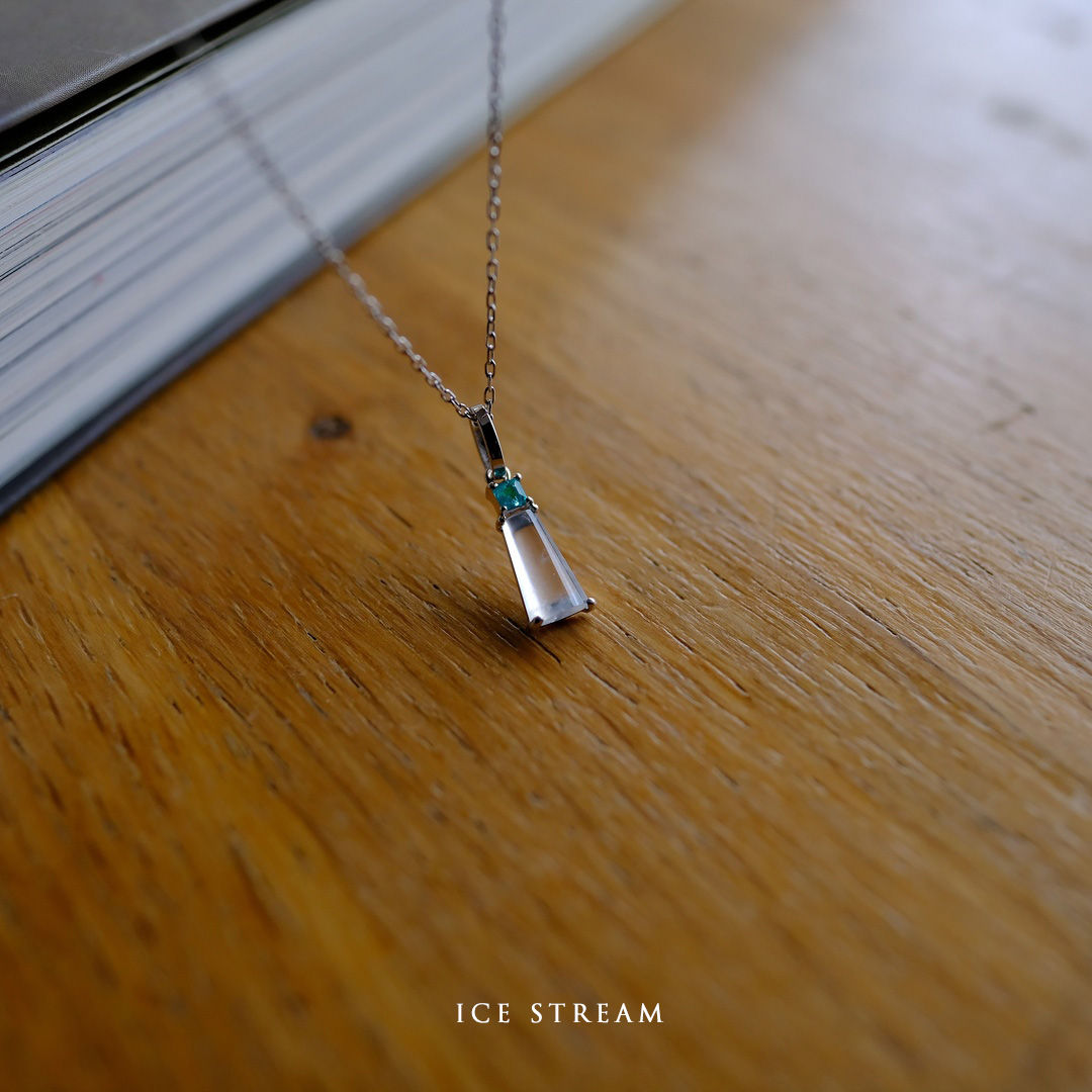 翡翠ネックレス『ICE STREAM』99562/No.13