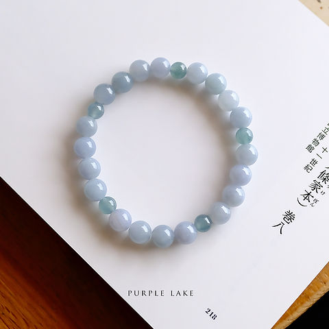 翡翠ブレスレット【PURPLE LAKE】98137 | 翡翠専門店 ジョイテック