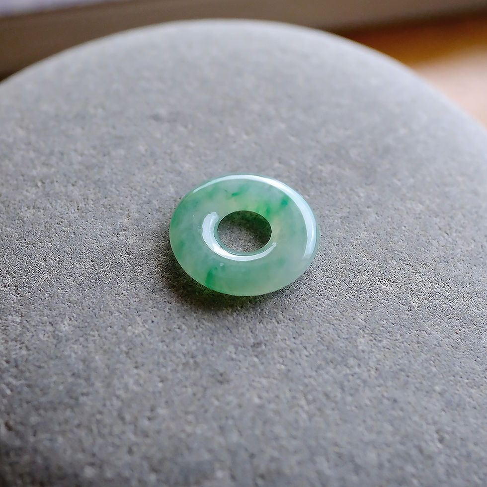 Thumbnail: 翡翠玉璧【ETERNAL ICE APPLE GREEN】99040