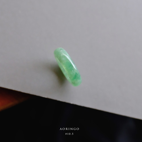 翡翠ページ 翡翠リング『AORINGO』#10.5 98094 | 翡翠専門店 ジョイテック