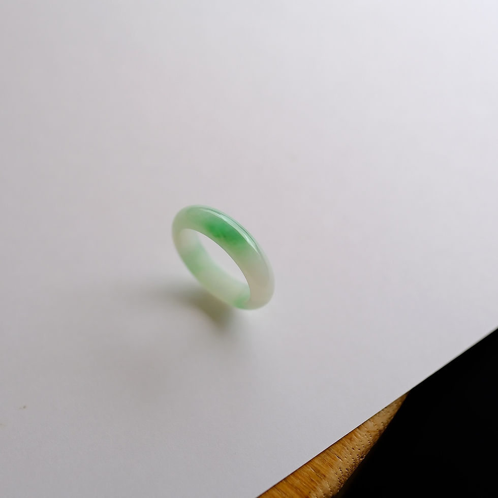 サムネイル： 翡翠リング『VERDANT LIGHT RING』＃18 99610