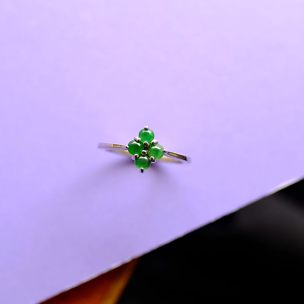 Thumbnail: 翡翠リング『FORTUNE RING』#9.5 98016