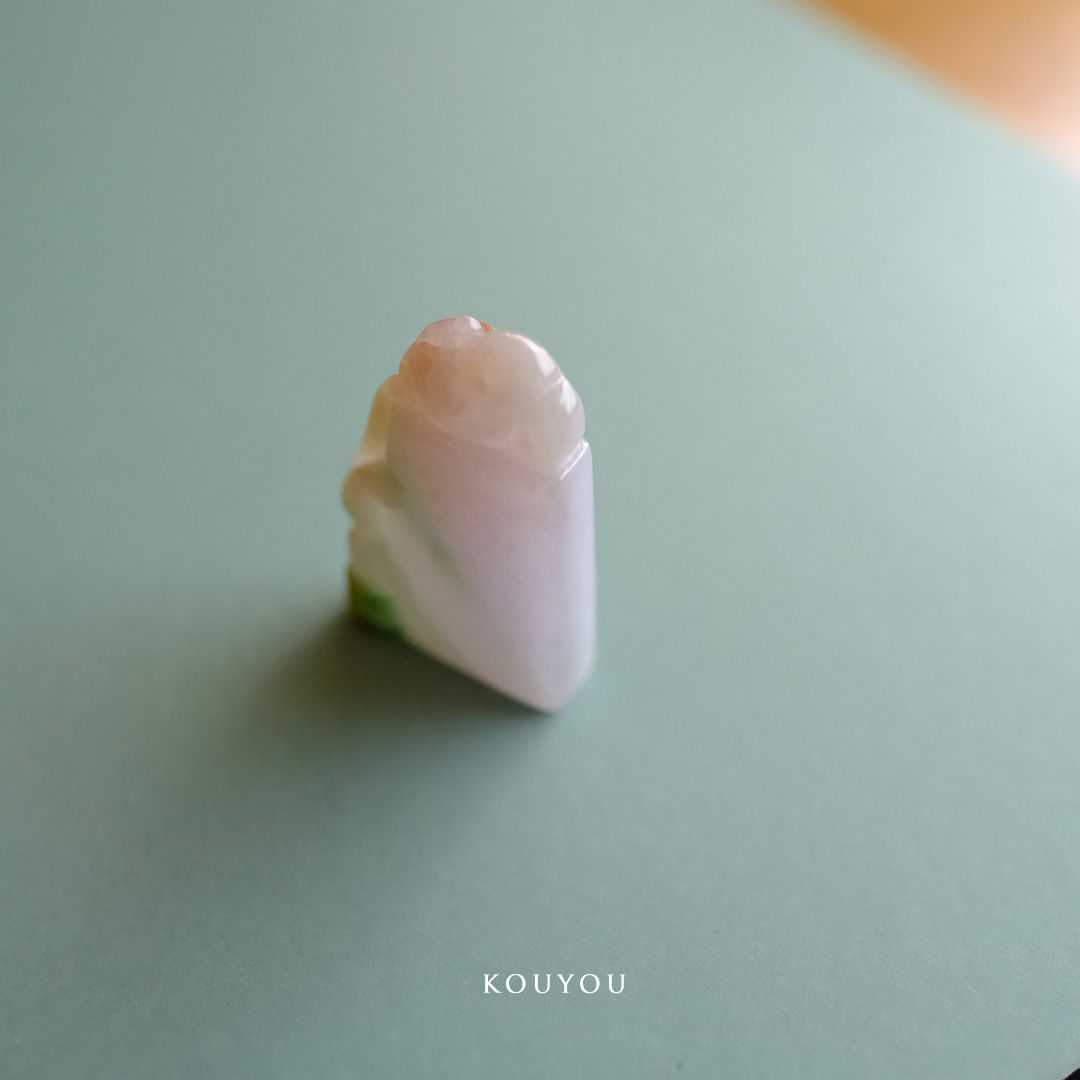 翡翠彫刻『KOUYOU』99845 Jade Carving