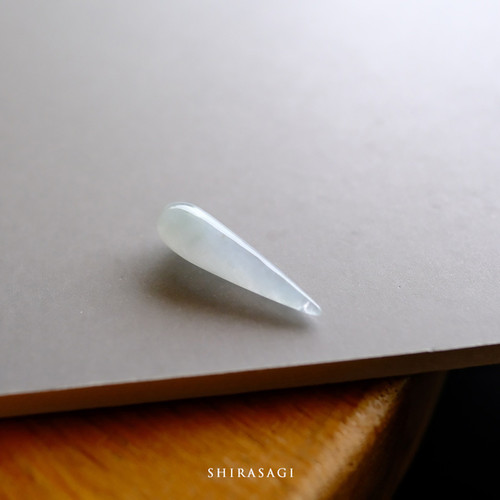 ✩翡翠の彫刻✩【有名店購入品】お値下げ中 翡翠彫刻【SHIRASAGI】99498 | 翡翠専門店 ジョイテック