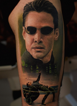 Matrix Tattoo