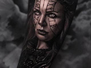 Viking Tattoo: Realism Masterpieces by Straight Lines Tattoo London