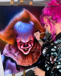 clown tattoo