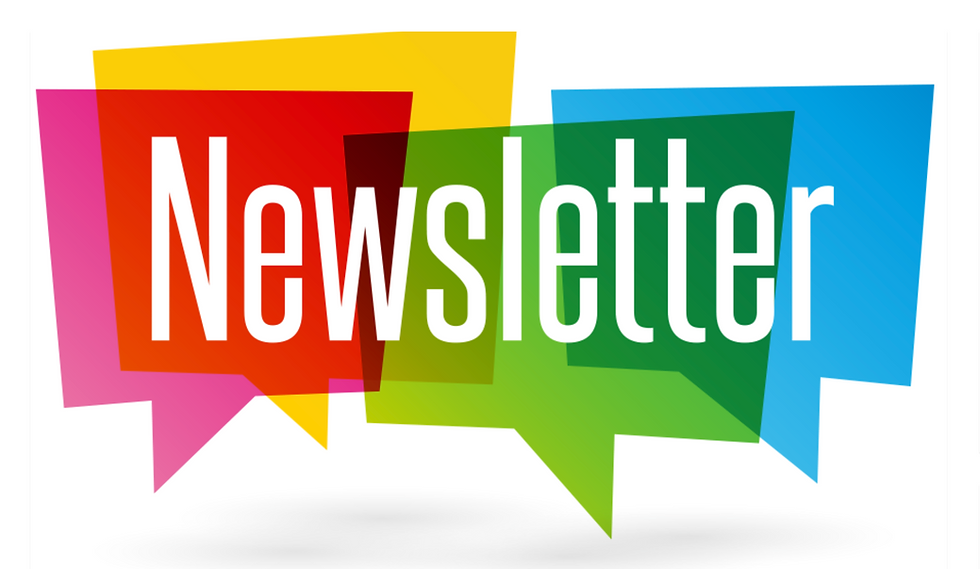 Newsletter : les dernières infos...
