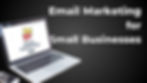 Laptop displaying email marketing tools for small business digital marketing campaigns.