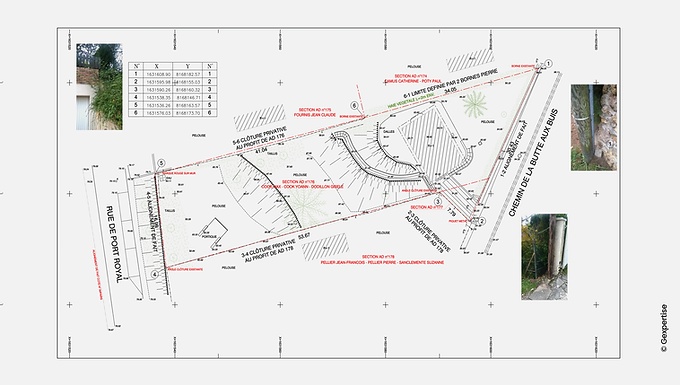 Plan de propriété 