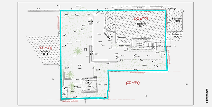 Plan topographique