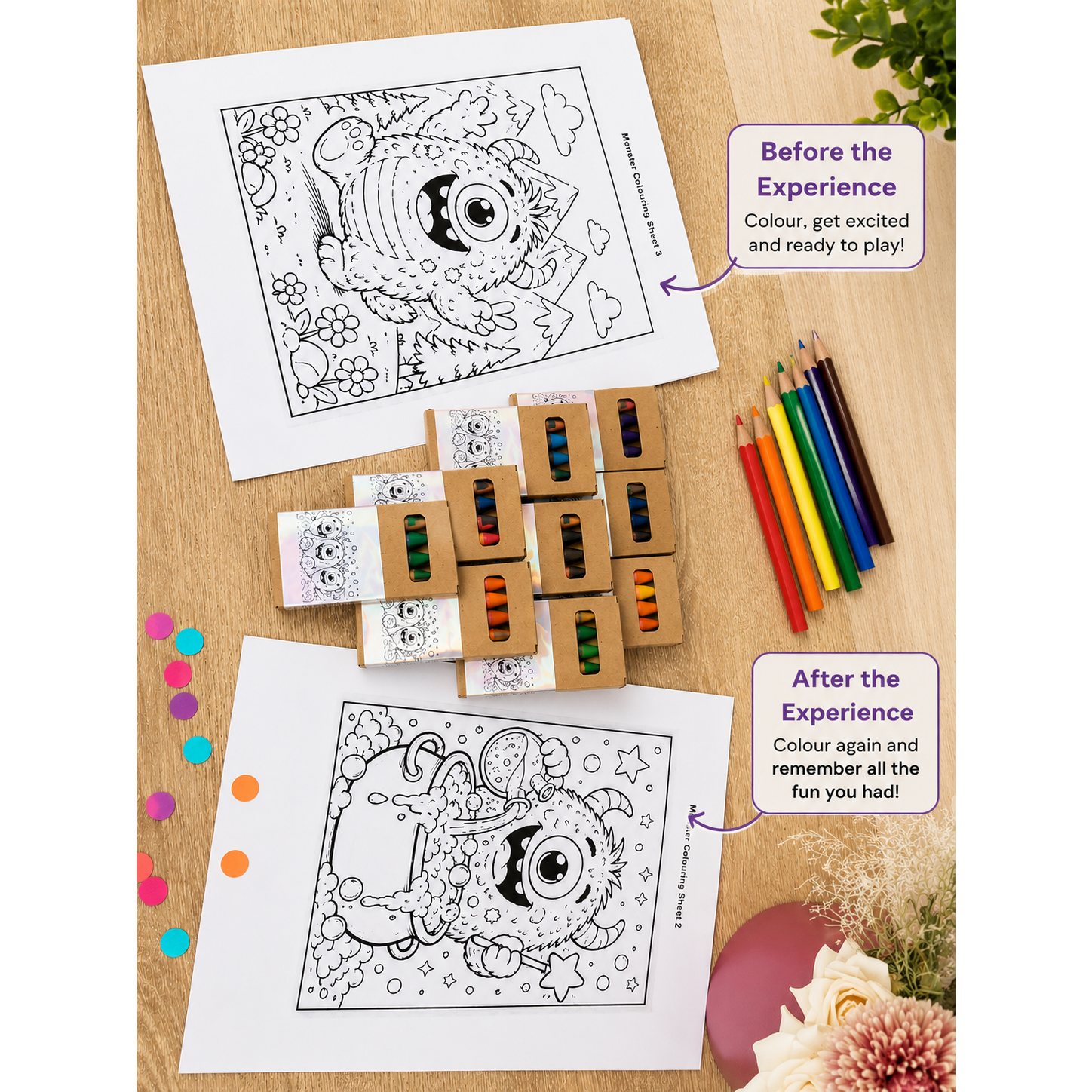The Very Hungry Bubbly Monster Party Box