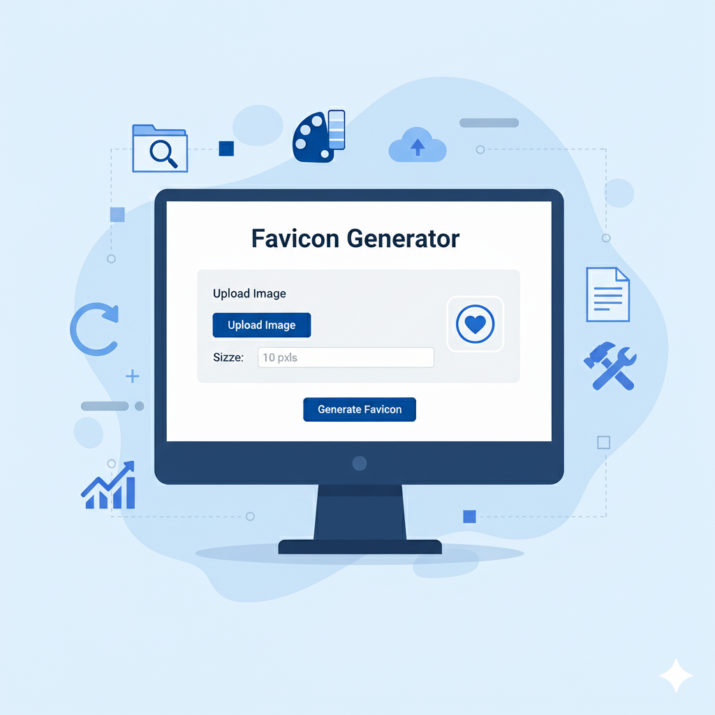 Imagem ilustrativa da ferramenta geradora de Favicon