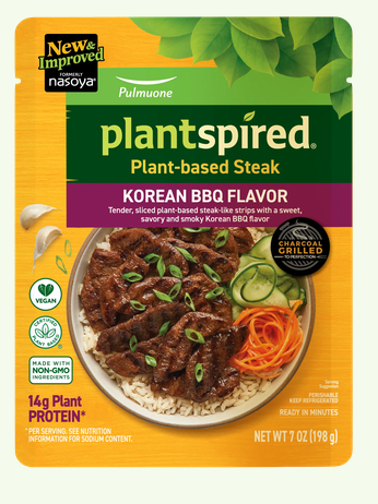 package of plantspired korean bbq flavor steak