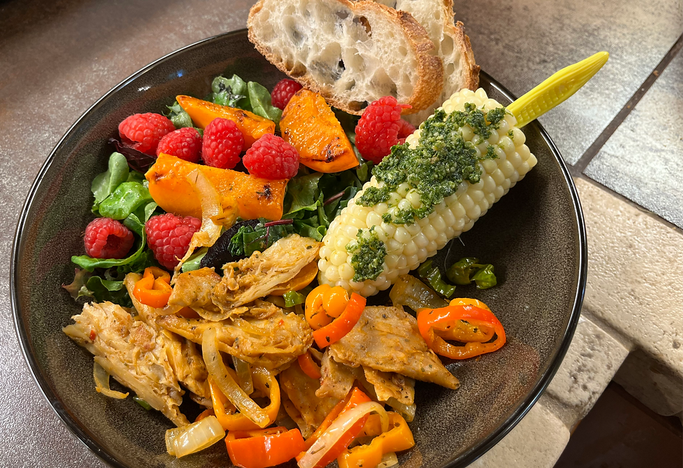 Pesto makes an incredibly flavorful alternative to butter on fresh corn!