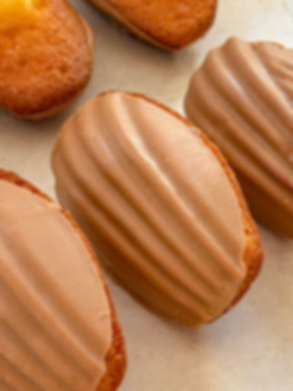 Milk Chocolate Madeleines Made by Gatineau Patisserie in Oxford
