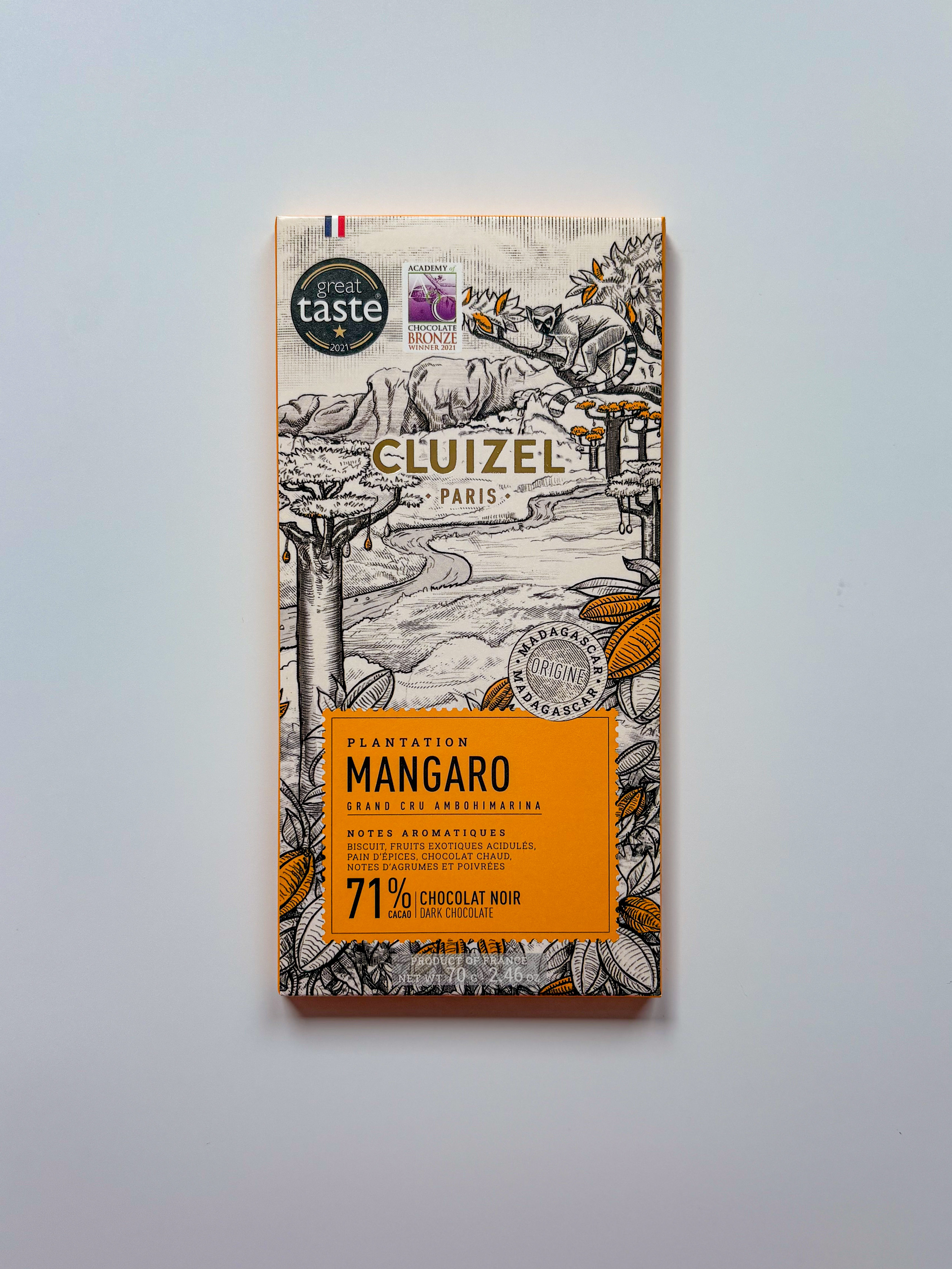 Cluizel 71% Dark Chocolate Mangaro