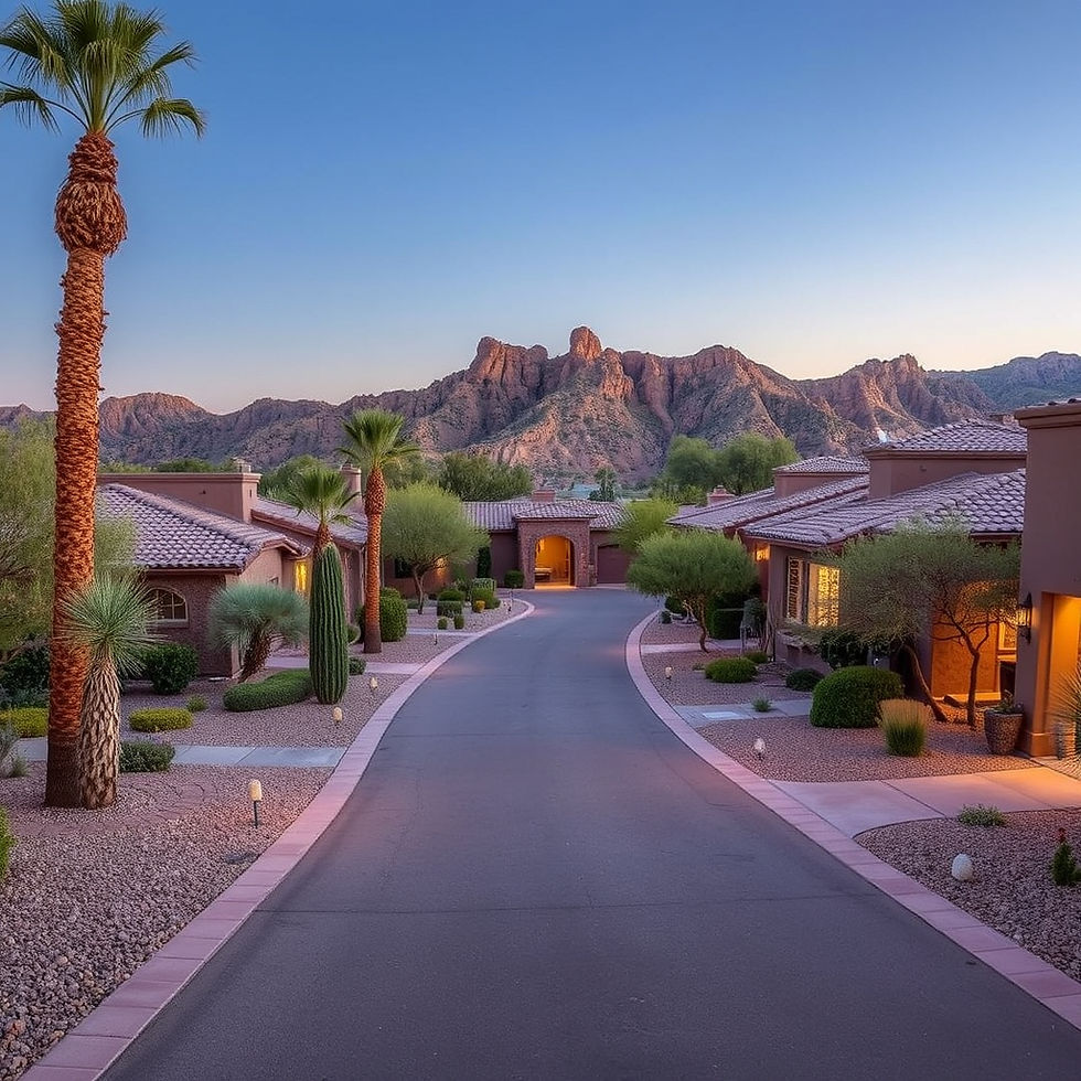 city of rio verde, arizona residential community