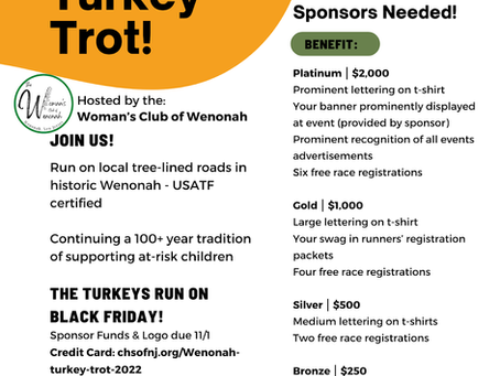 It's Turkey Trot Time!