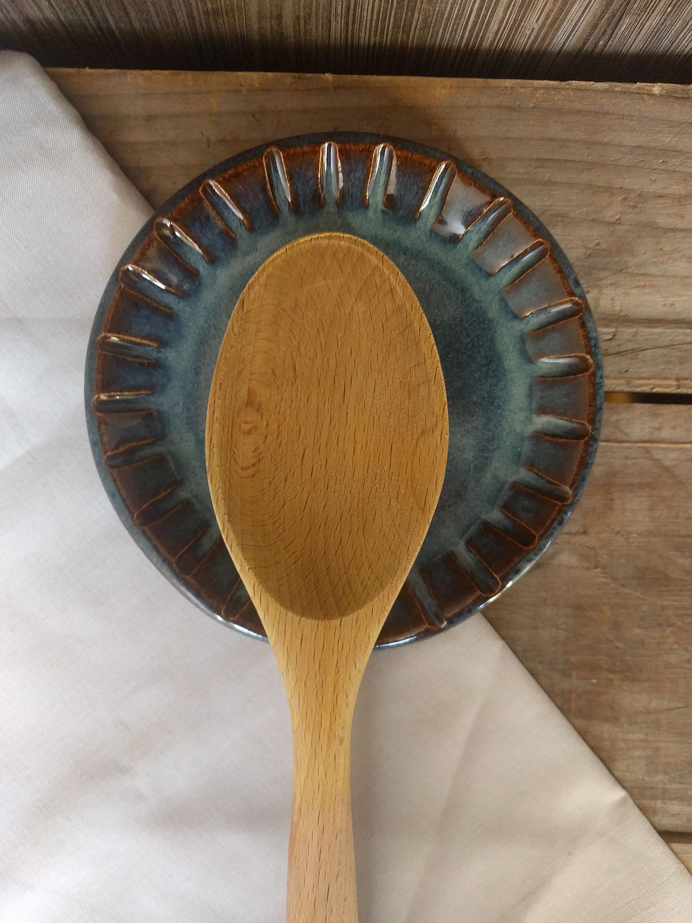 Blue Spoon Rest
