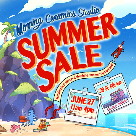 Morning Ceramics Summer Sale 2026 Square.jpg