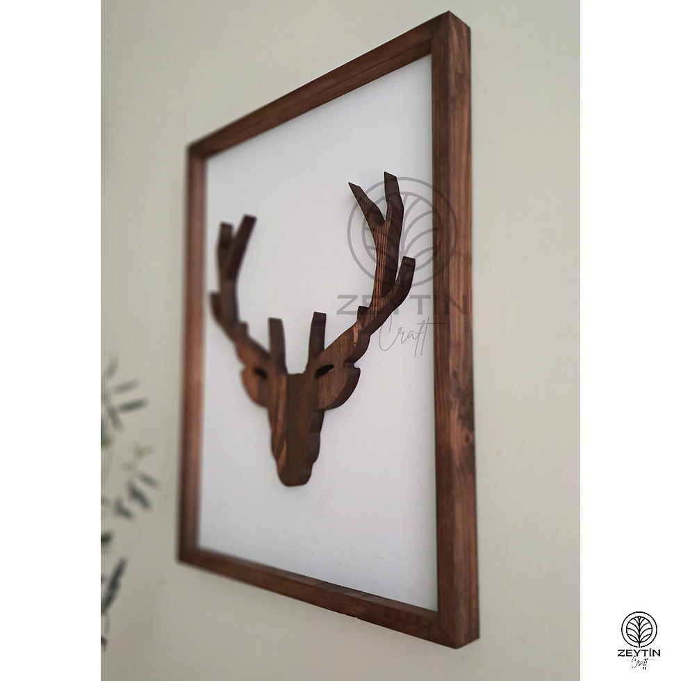 Thumbnail: Wooden Deer Table 2