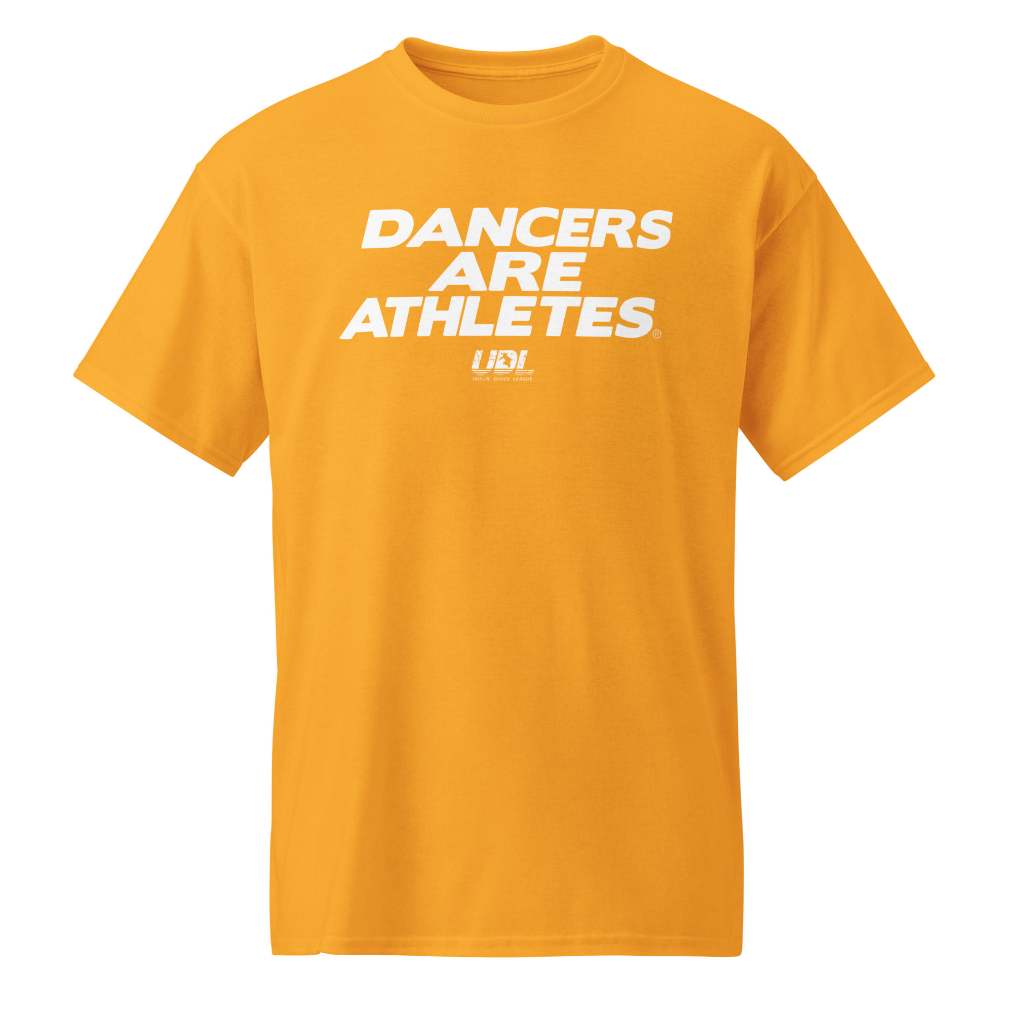 Dark Yellow Dancers Are Athletes ® T-Shirt