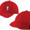 Thumbnail: strip club choppers red ball cap fitted front and back view