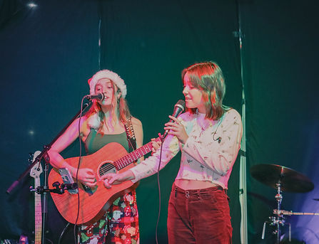 Veronica Bates and Jolie Wing