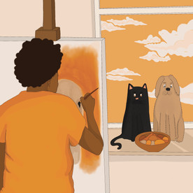 7/8 Paint! Mindfulness activity card pack
