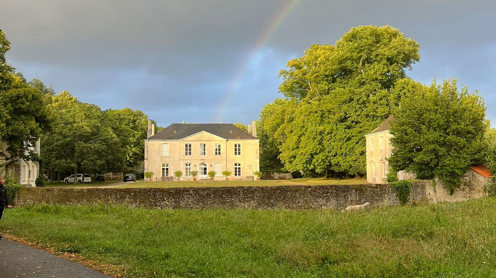 Rainbow - Forest Chateau wedding venue on the Atlantic coast of France