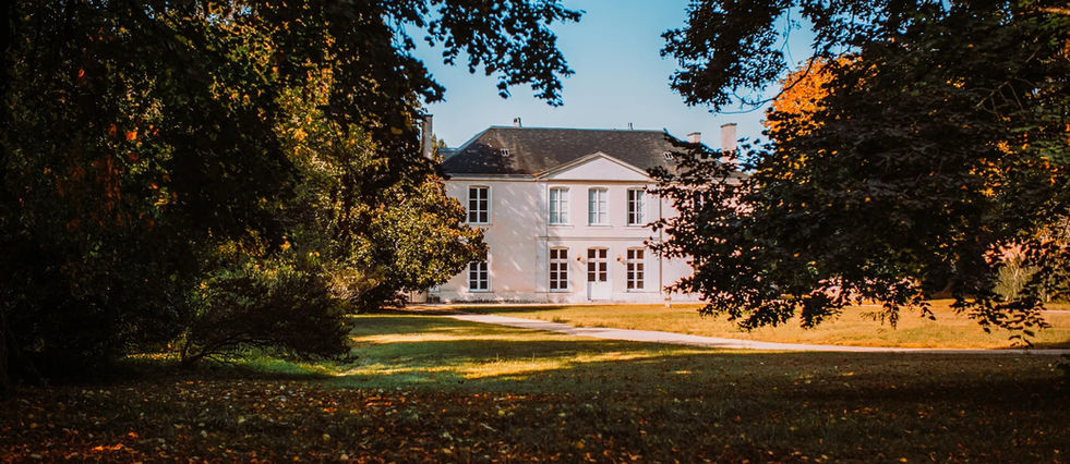 The Chateau in Autumn - Forest Chateau on the Atlantic coast