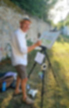 Venue watercolour artist
