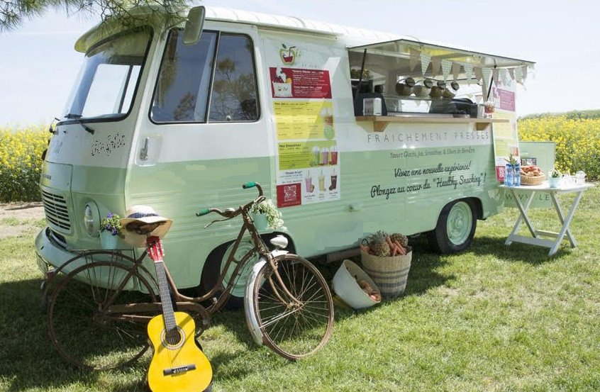 Juice bar truck