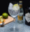 Craft cocktail mobile bar Gin & tonic.