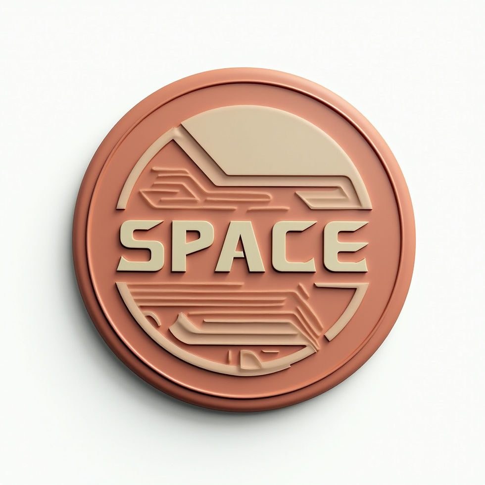 Retro Space Emblem