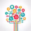 online-education-tree-concept-with-e-learning-training-resources-icons-vector-illustration