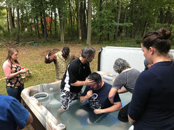 Water baptism October 8 2017
