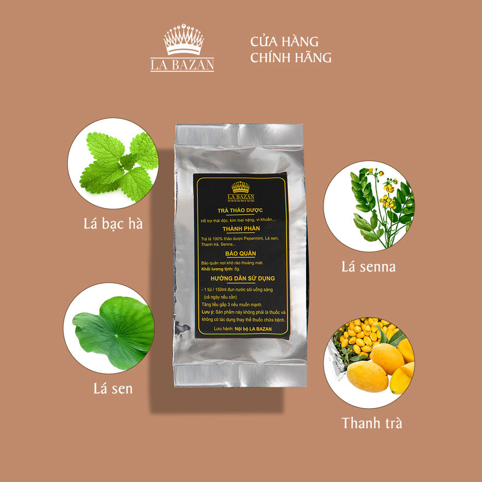 thành phần trà slim pipers